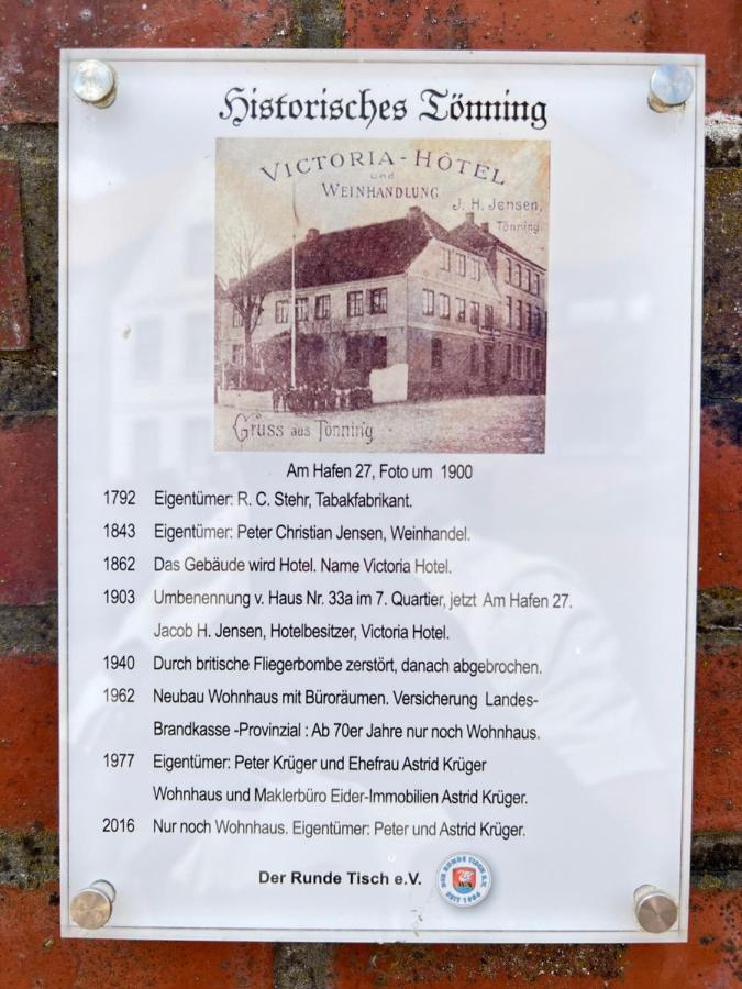 Villa Hafenpanorama Tönning Exterior foto